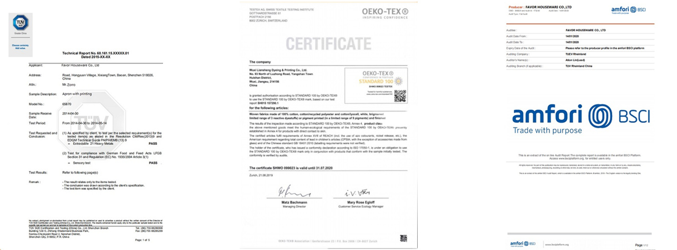 oeko tex,bsci china textile factory