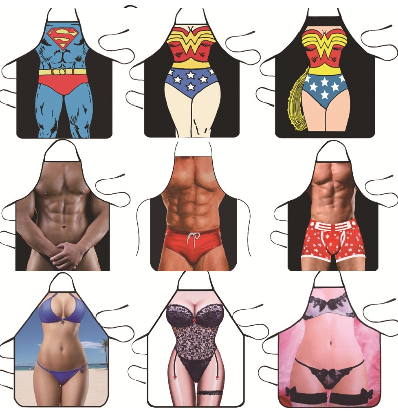 sexy body apron designs